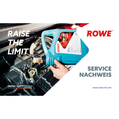 ROWE Serviceheft