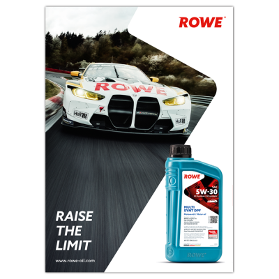 ROWE Werkstattschild - Racing