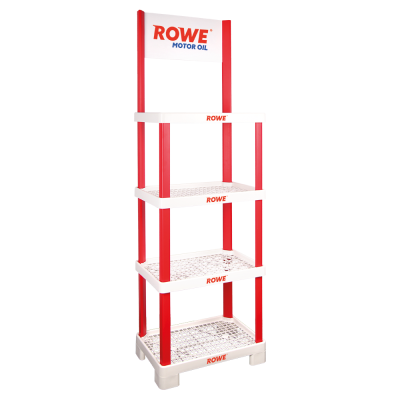 ROWE Displayregal Kunststoff