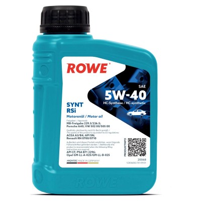 HIGHTEC SYNT RSi SAE 5W-40